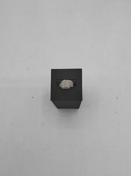Ring - Engagement Set - White Gold 10k (.417) 5 grams Size 6