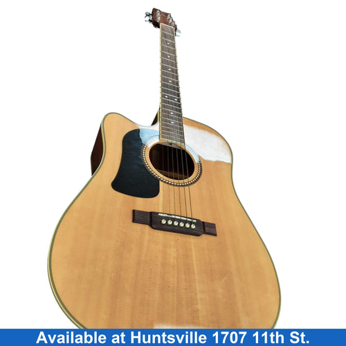 Washburn D10sce Brown Acoustic / Electric Classic Guitar