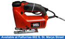 Black & Decker Js350 Orange Corded Jig Saw