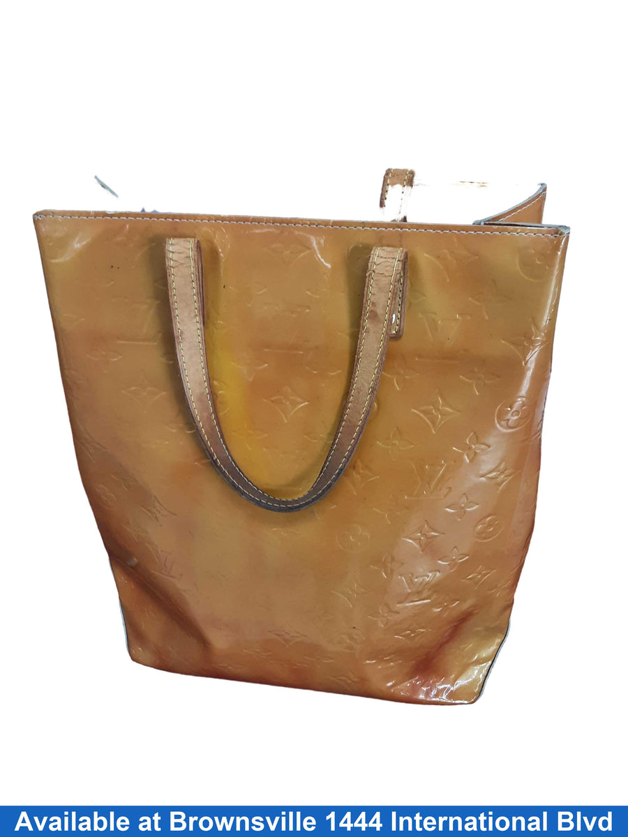 Louis Vuitton Vernis Reade Mm Yellow Purse / Handbag