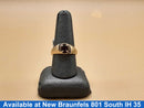 Women's Ring - Yellow Gold 10k (.417) 3.7 grams Size 10.5