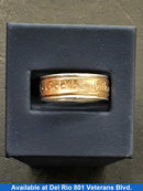 Ring - Wedding Band - Silver 9.7 grams Size 7