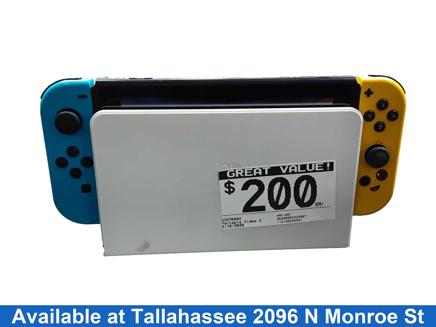 Nintendo Hac-001 64 Gb Multi-color Portable Video Game System