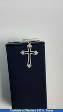 Religious Pendant - White Gold 14k (.585) 1 grams