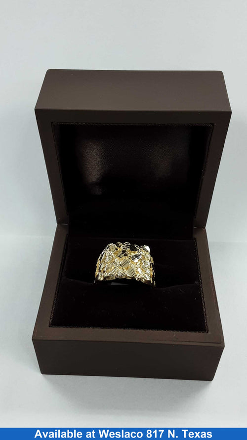 Men's Ring - Yellow Gold 10k (.417) 5.6 grams Size 12