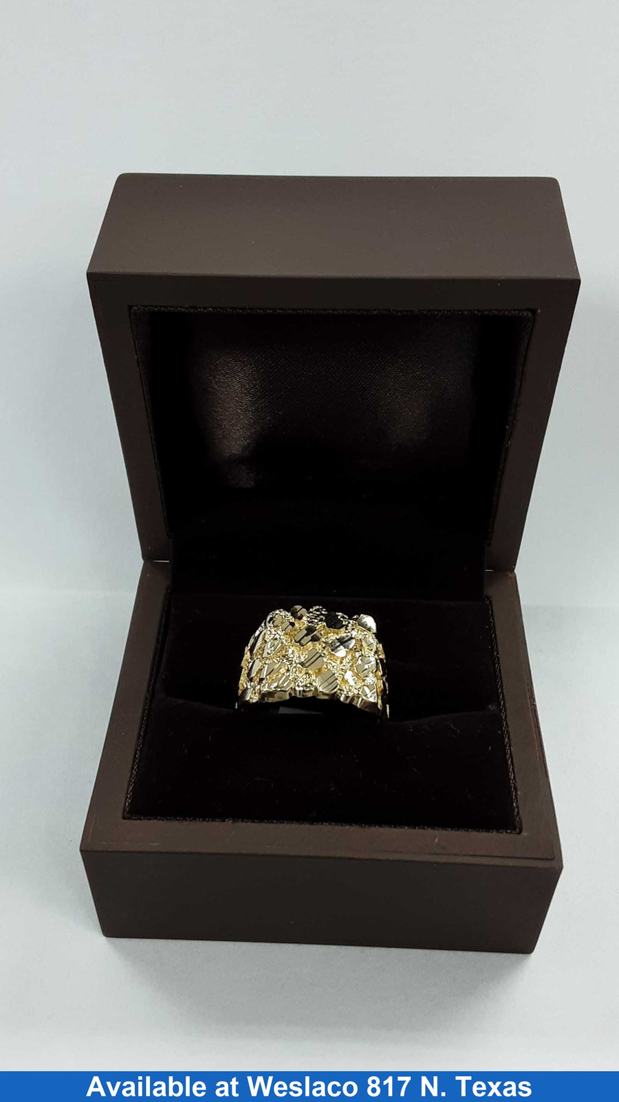 Men's Ring - Yellow Gold 10k (.417) 5.6 grams Size 12
