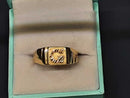 Men's Ring - Yellow Gold 10k (.417) 5.7 grams Size 11