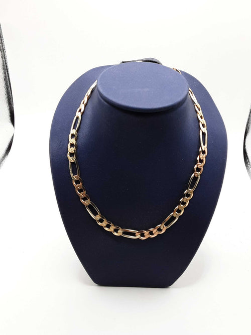 Figaro Chain - Yellow Gold 14k (.585) 34.6 grams 26 inch