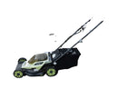 Ryobi P1108vnm Green Cordless Push Lawn Mower