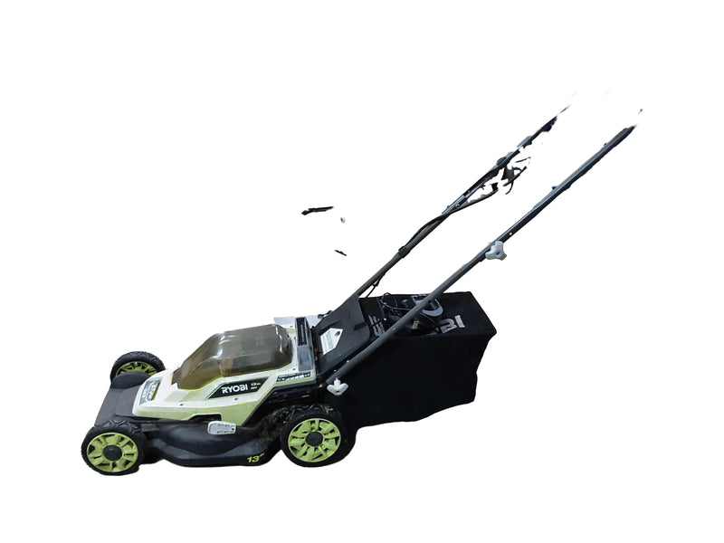 Ryobi P1108vnm Green Cordless Push Lawn Mower