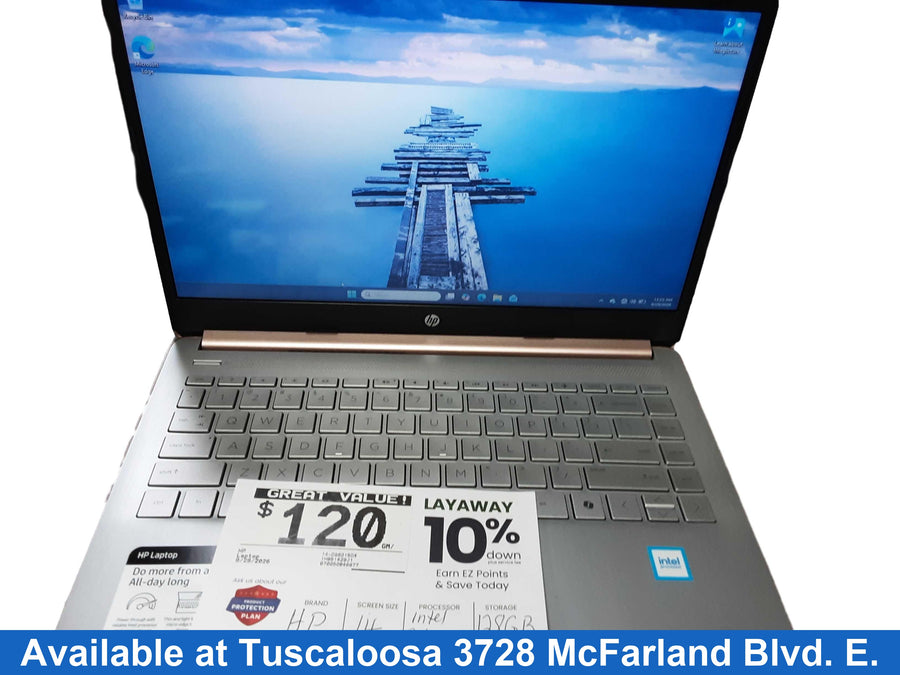 Hp 14-dq6015dx Intel Celeron 4 Gb 128 Gb Pink Laptop