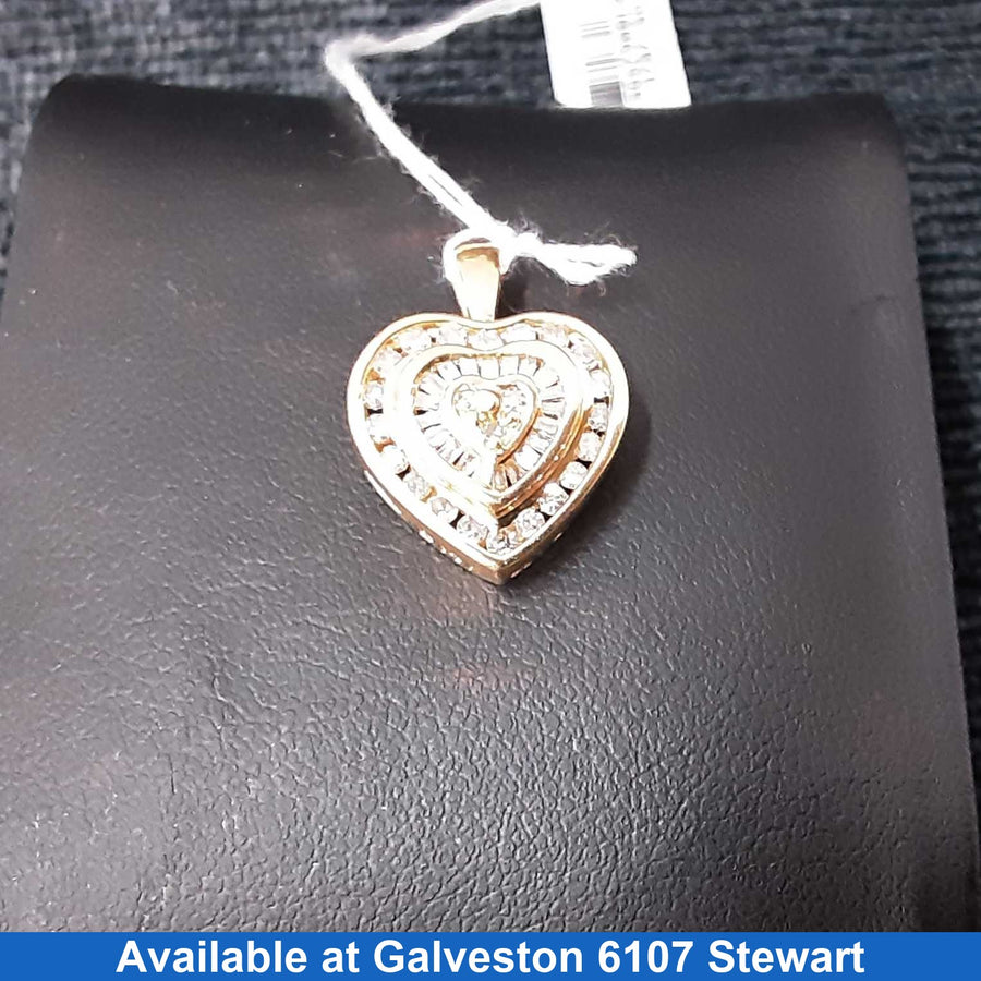 Symbol Pendant - Yellow Gold 10k (.417) 3.5 grams