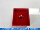 Women's Ring - Solitaire - White Gold 14k (.585) 1.9 grams Size 7.5
