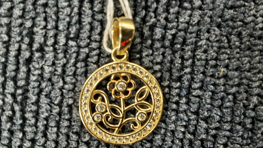 Sports Pendant - Yellow Gold 14k (.585) 1.4 grams