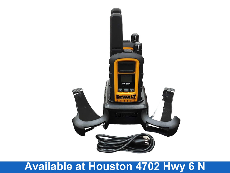 Dewalt Ch-d300 Yellow Walkie Talkie