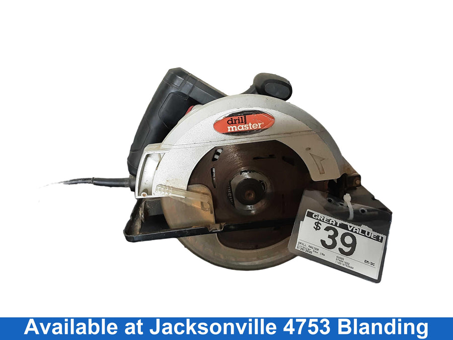 Drill Master 63005 Black Corded Circular Saw