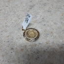 Coin Pendant - Yellow Gold 14k (.585) 6.7 grams