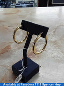 Bangle Earrings - Yellow Gold 14k (.585) 2.6 grams