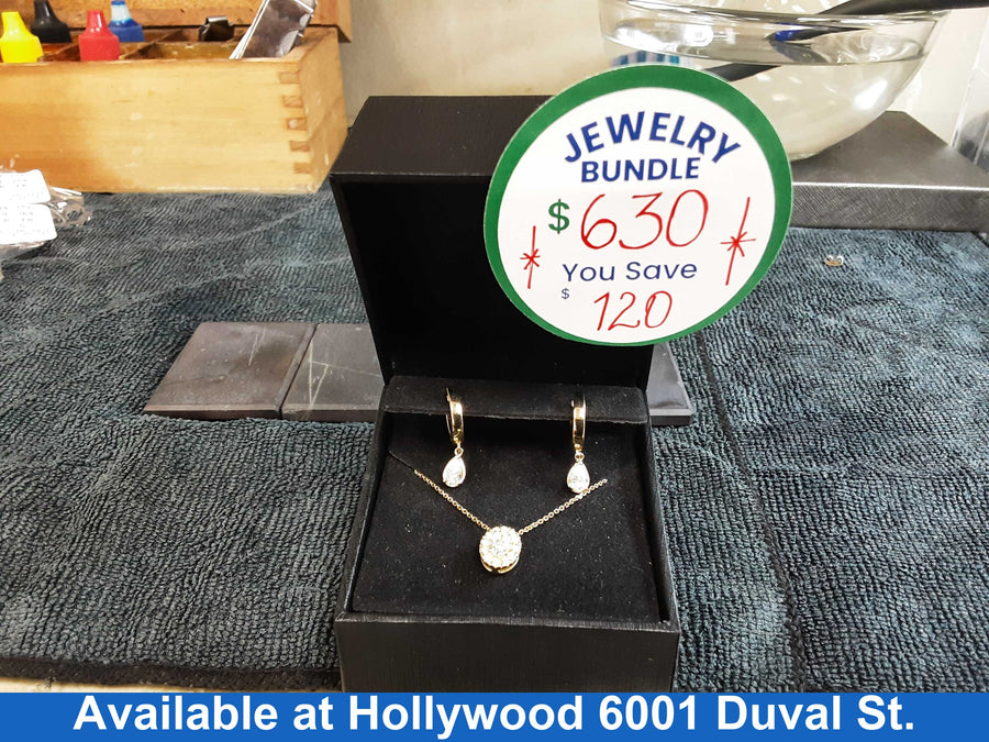 Earrings - Yellow Gold 10k (.417) 3.4 grams
