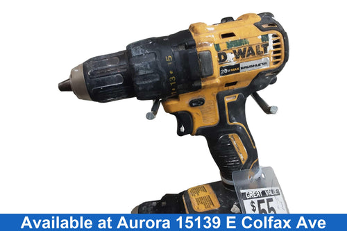 Dewalt Dcd777 Yellow Cordless Standard Drill