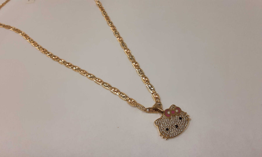 Chain - Tricolor Gold 14k (.585) 15.6 grams 24 inch