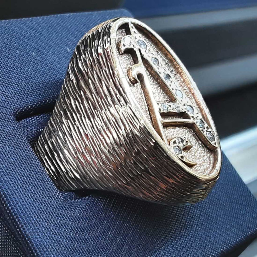 Men's Ring - Yellow Gold 14k (.585) 24.8 grams Size 12