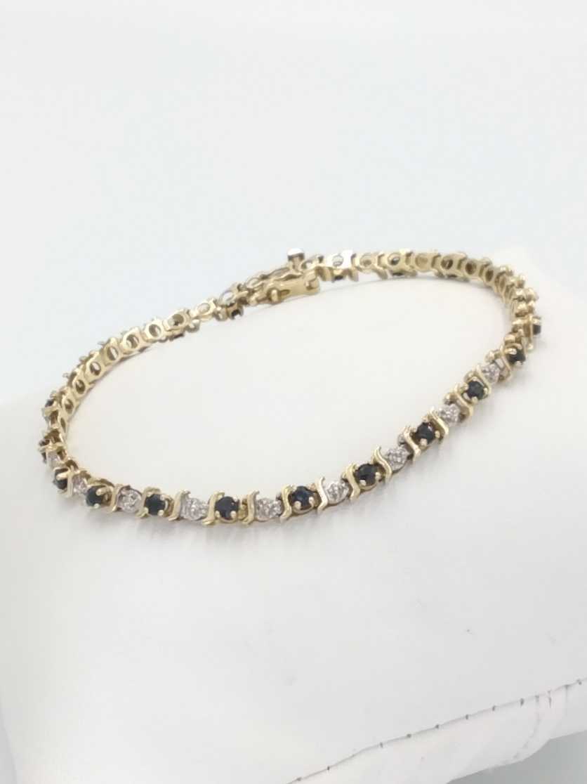 Tennis Bracelet - Yellow Gold 10k (.417) 5.8 grams 6 inch