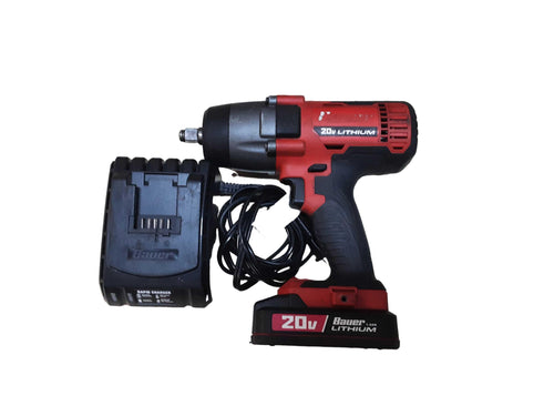 Bauer 1782c-b Red Standard Power Wrench