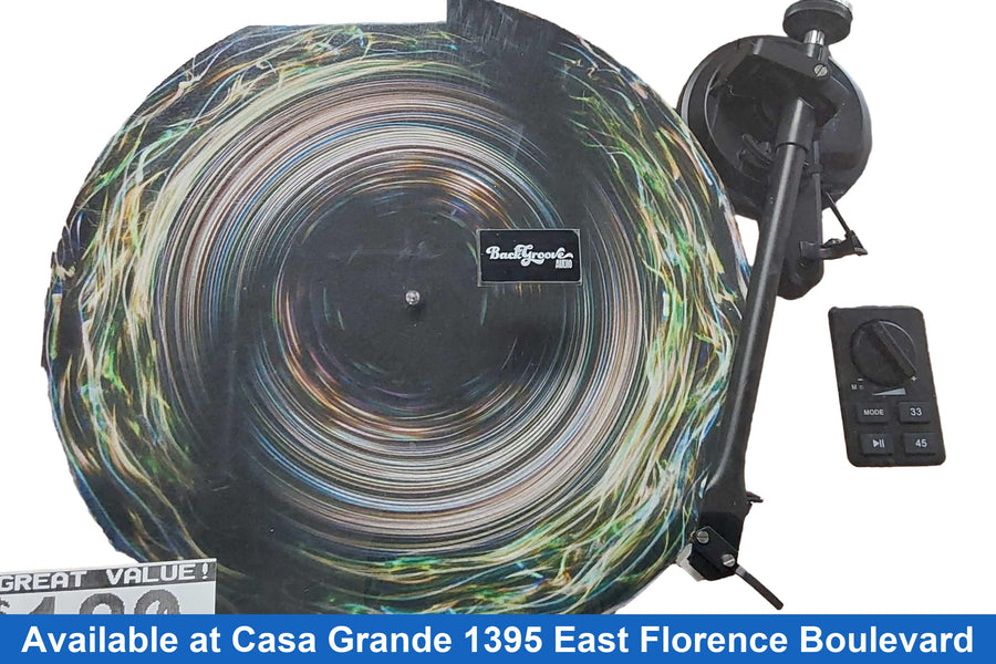 Backgroove Audio Bcgs-59 Brown Home Turntable