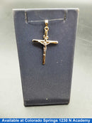 Religious Pendant - Tricolor Gold 14k (.585) 1.3 grams