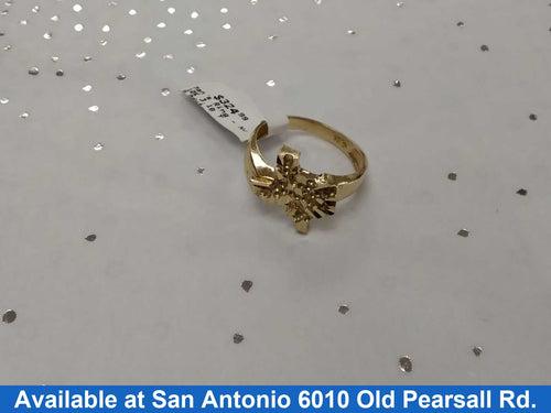 Men's Ring - Yellow Gold 10k (.417) 3.1 grams Size 10