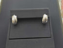 Bangle Earrings - White Gold 14k (.585) 4.5 grams
