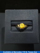 Women's Ring - Yellow Gold 10k (.417) 1.2 grams Size 4.5