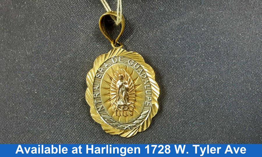 Religious Pendant - Yellow Gold 10k (.417) 2.1 grams