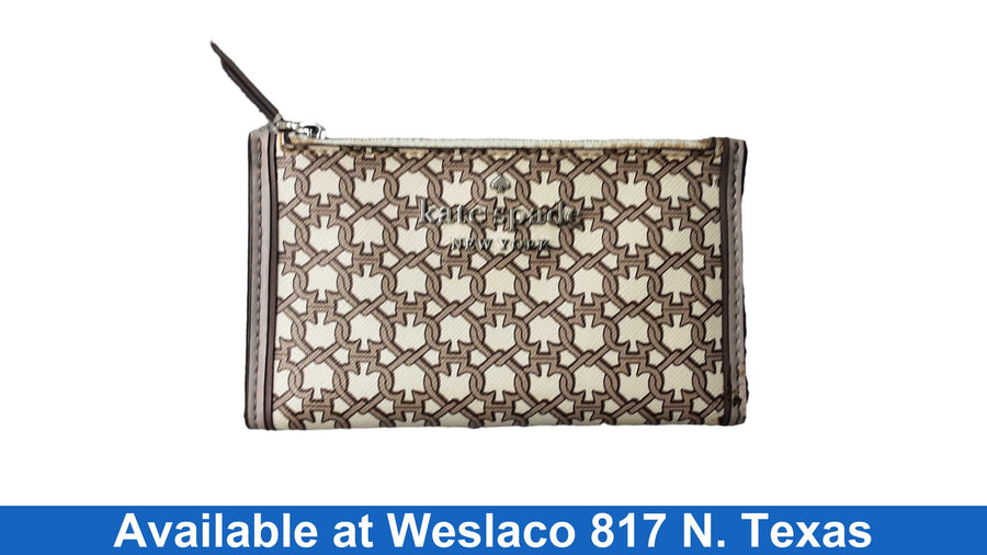Kate Spade Wlru6294 Beige / Tan Wallet