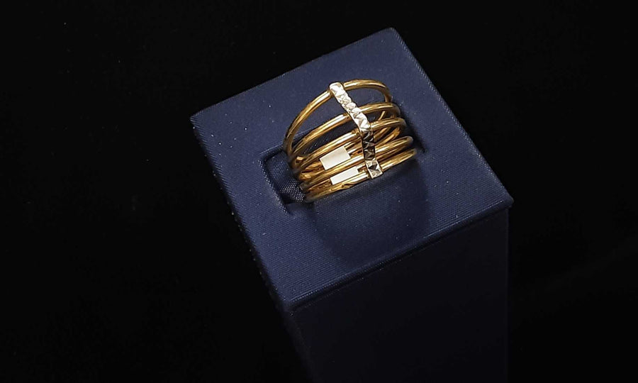 Women's Ring - Yellow Gold 14k (.585) 2 grams Size 5