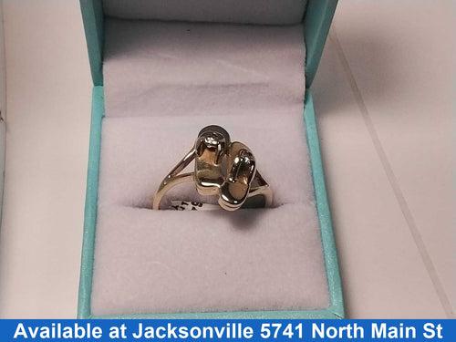 Women's Ring - Yellow Gold 14k (.585) 5 grams Size 9.5