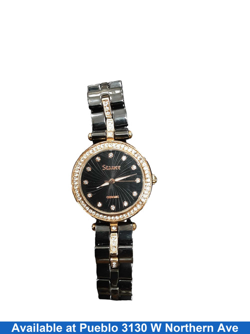 Stauer 35780 Black Regular Watch