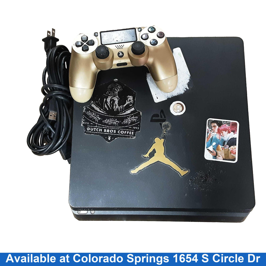 Sony Playstation 4 (Slim - 1tb) 1 Tb Black Video Game Console