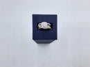 Ring - Wedding Set - White Gold 14k (.585) 8.2 grams Size 6