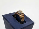 Women's Heart Diamond Ring Yellow Gold 10k Size 11