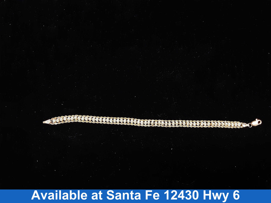 Bracelet - Yellow Gold 14k (.585) 8.8 grams 8 inch