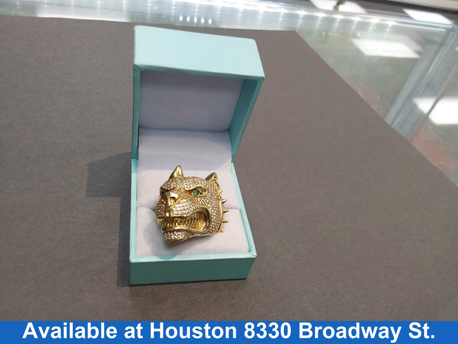 Men's Ring - Yellow Gold 14k (.585) 15.9 grams Size 9.5