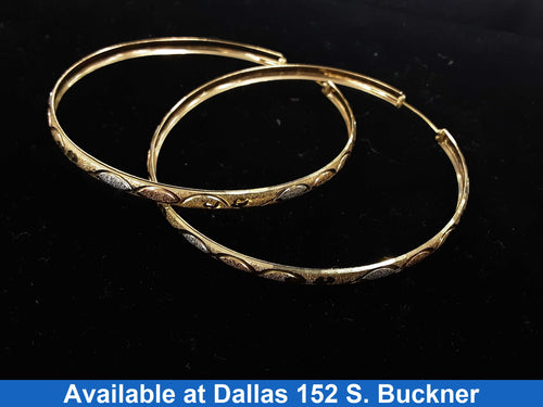 Bangle Earring - Yellow Gold 14k (.585) 6.7 grams