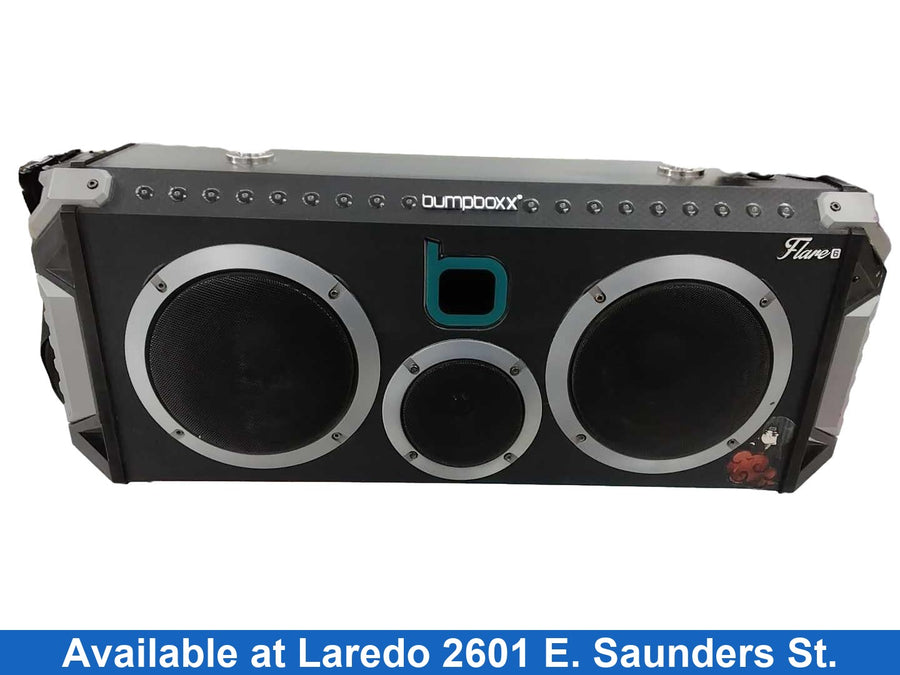 Bumpboxx Flare6 Black Boombox Radio
