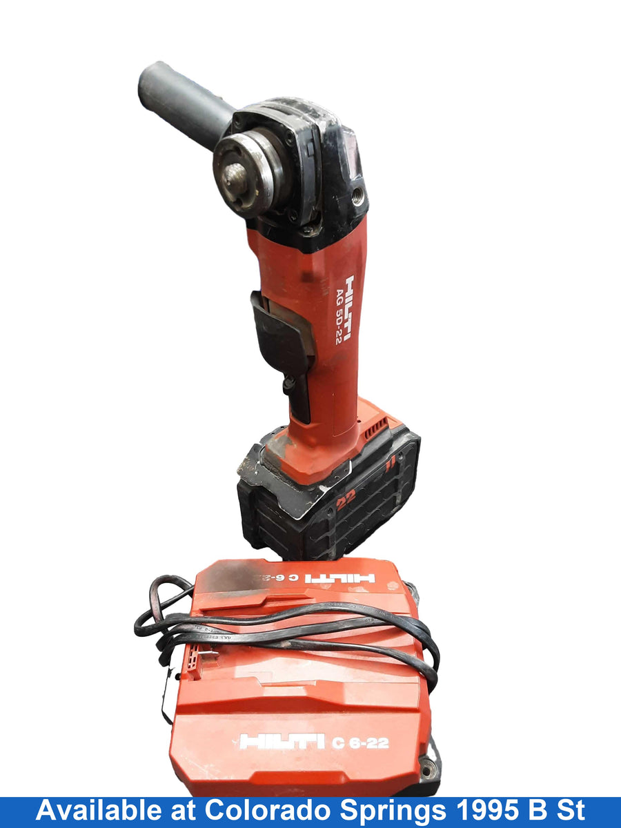 Hilti Ag-5d-22 Red Cordless Grinder