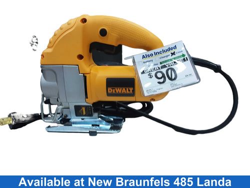 Dewalt Dw317 Yellow Corded Jig Saw
