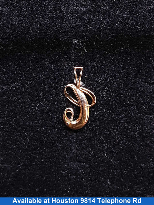 Pendant - Yellow Gold 10k (.417) 0.9 grams