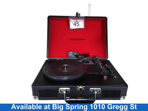Crosley Cr8005g-bk Black Home Turntable