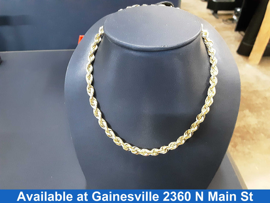 Rope Chain - Yellow Gold 14k (.585) 11.4 grams 20 inch